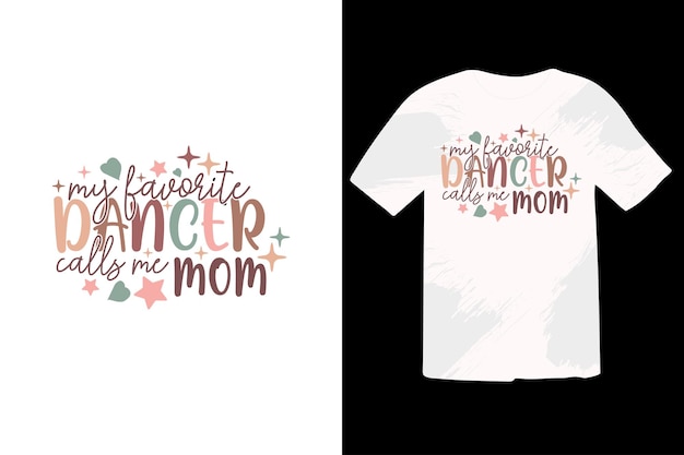 Mama Moedersdag EPS T-shirt ontwerp Moedersdag