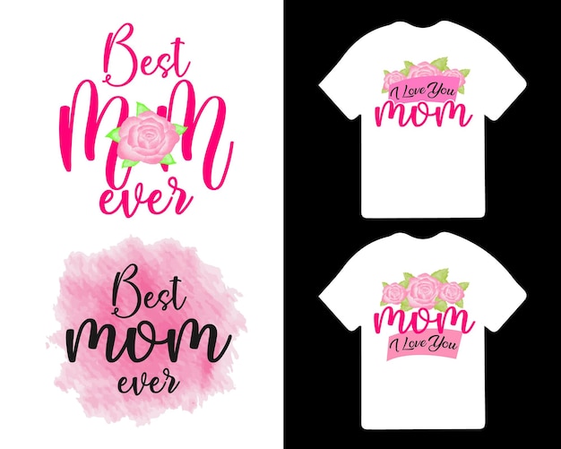 Vettore mama mom mommy motivational svg quotes t shirt design happy mother's day tshirt bundle and craft f