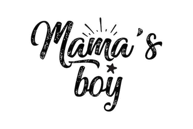 mama's jongen svg