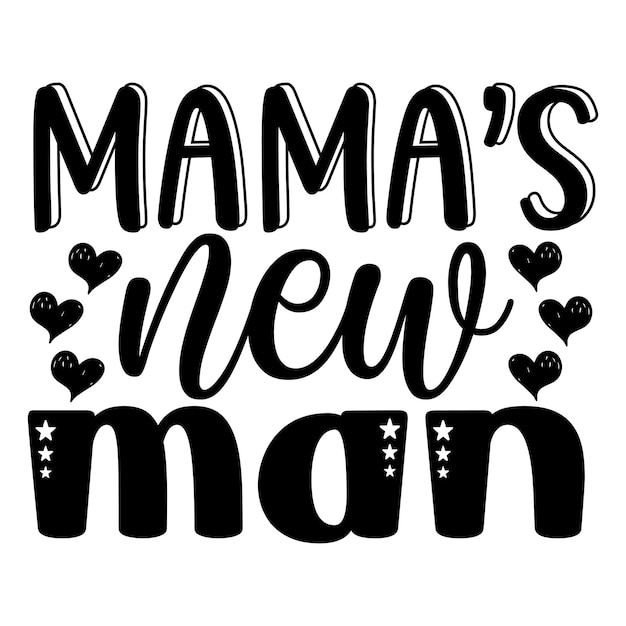 Mama's nieuwe man SVG