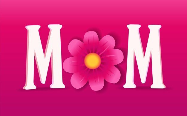 MAMMA citeer Happy Mother's Day typografie Wenskaart ontwerp T-shirt afbeelding