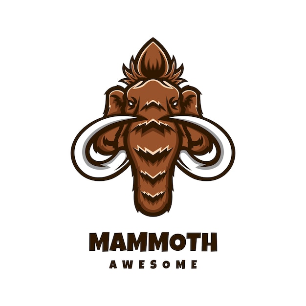 Premium Vector | Mammoth logo