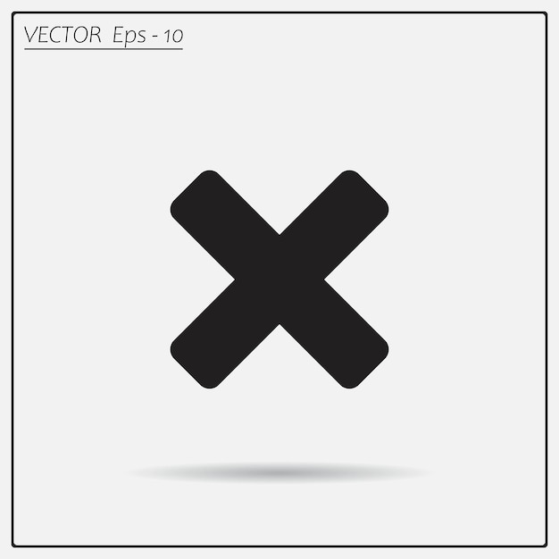 Man avatar symbol Vector illustration on a light background Eps 10