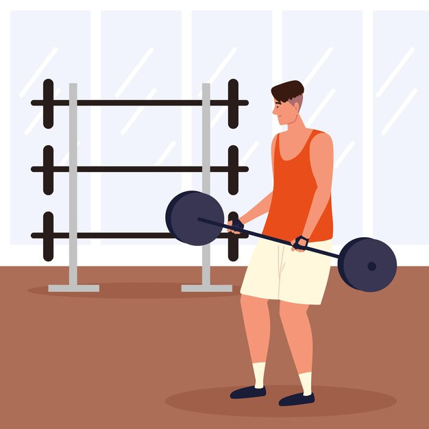 Men doing Squat exercise, Men workout fitness, aerobic and exercises.  Vector Illustration Stock Vector Image & Art - Alamy