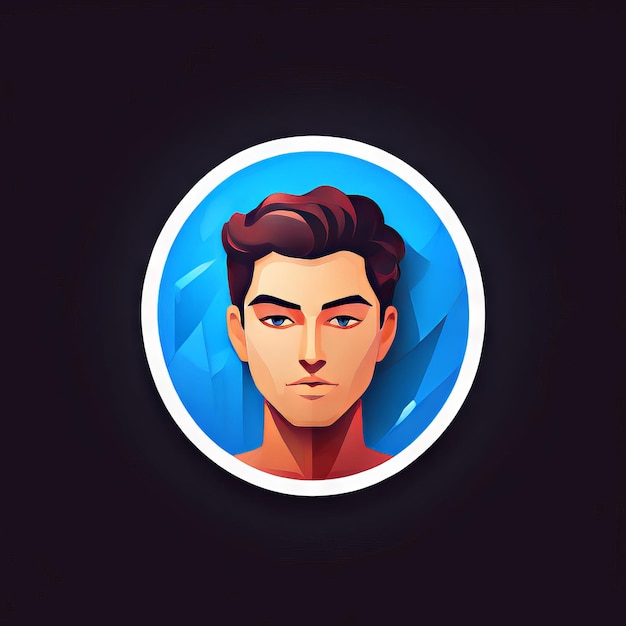 Vector man face icon vector illustration man face icon vector illustration