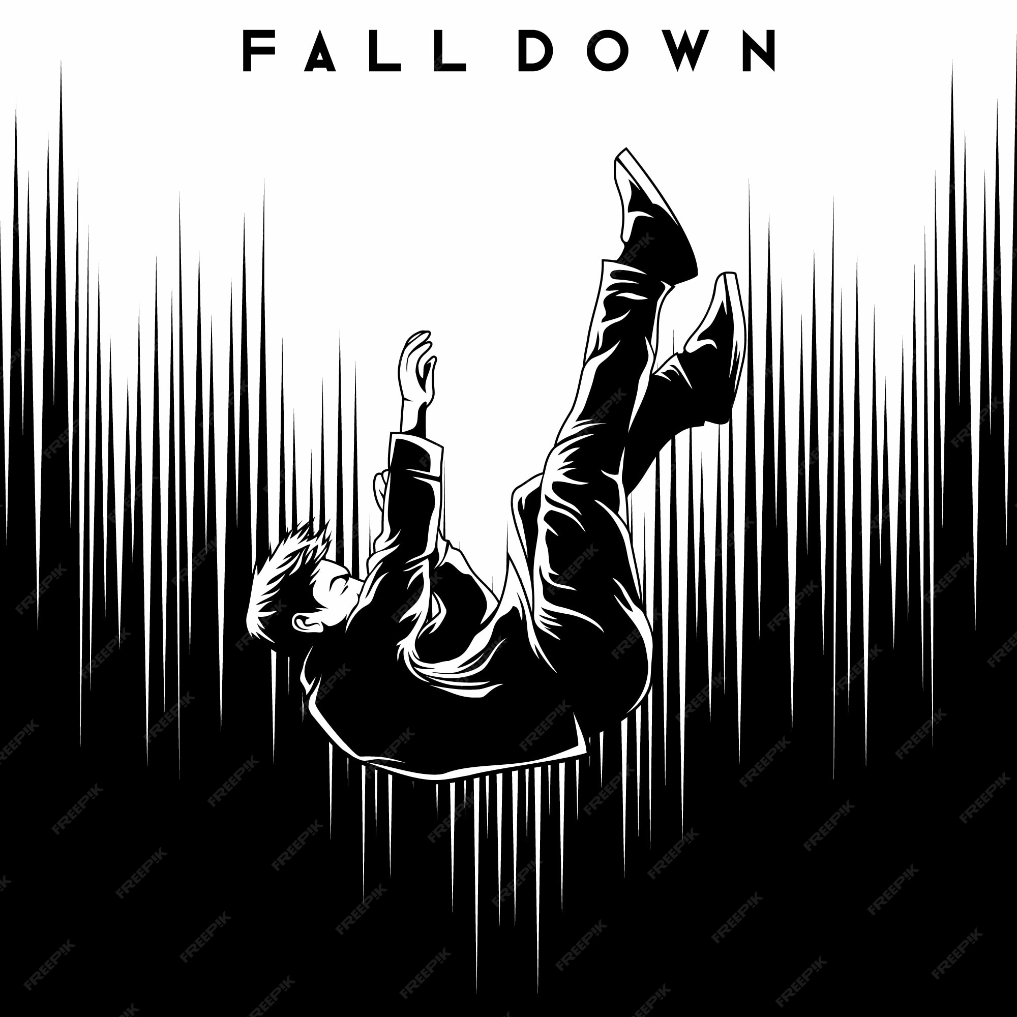 Premium Vector Man fall down illustration vector