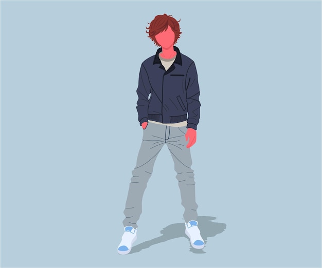 Man Fashion Illustration