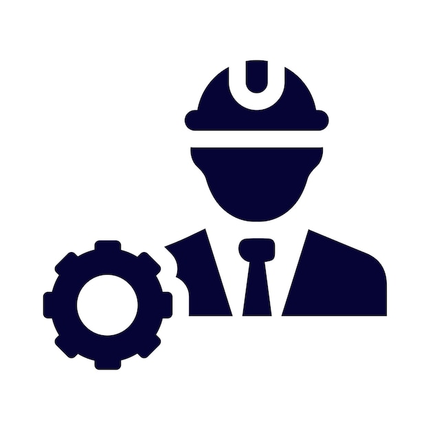 man gereedschap mensen management onderhoudswerker icoon