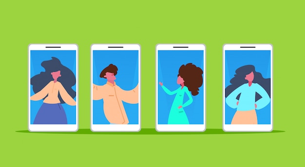 man gezicht portret mobiele applicatie diversiteit vormt horizontale gele achtergrond plat