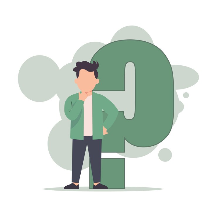 वेक्टर a man in a green jacket stands in front of a green tree with a letter on it