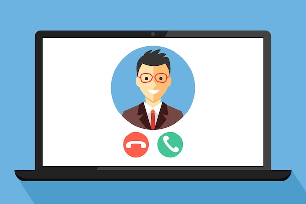A man on a phone with a phone on the screen