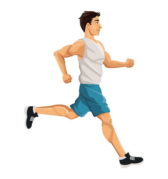 Man running icon