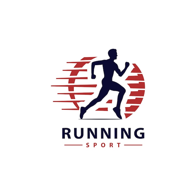 Vector man running man icoon voor sport logo ontwerp 2