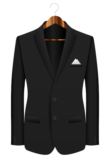 tuxedo jacket clipart