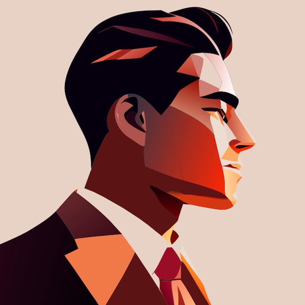 a man vector illustration