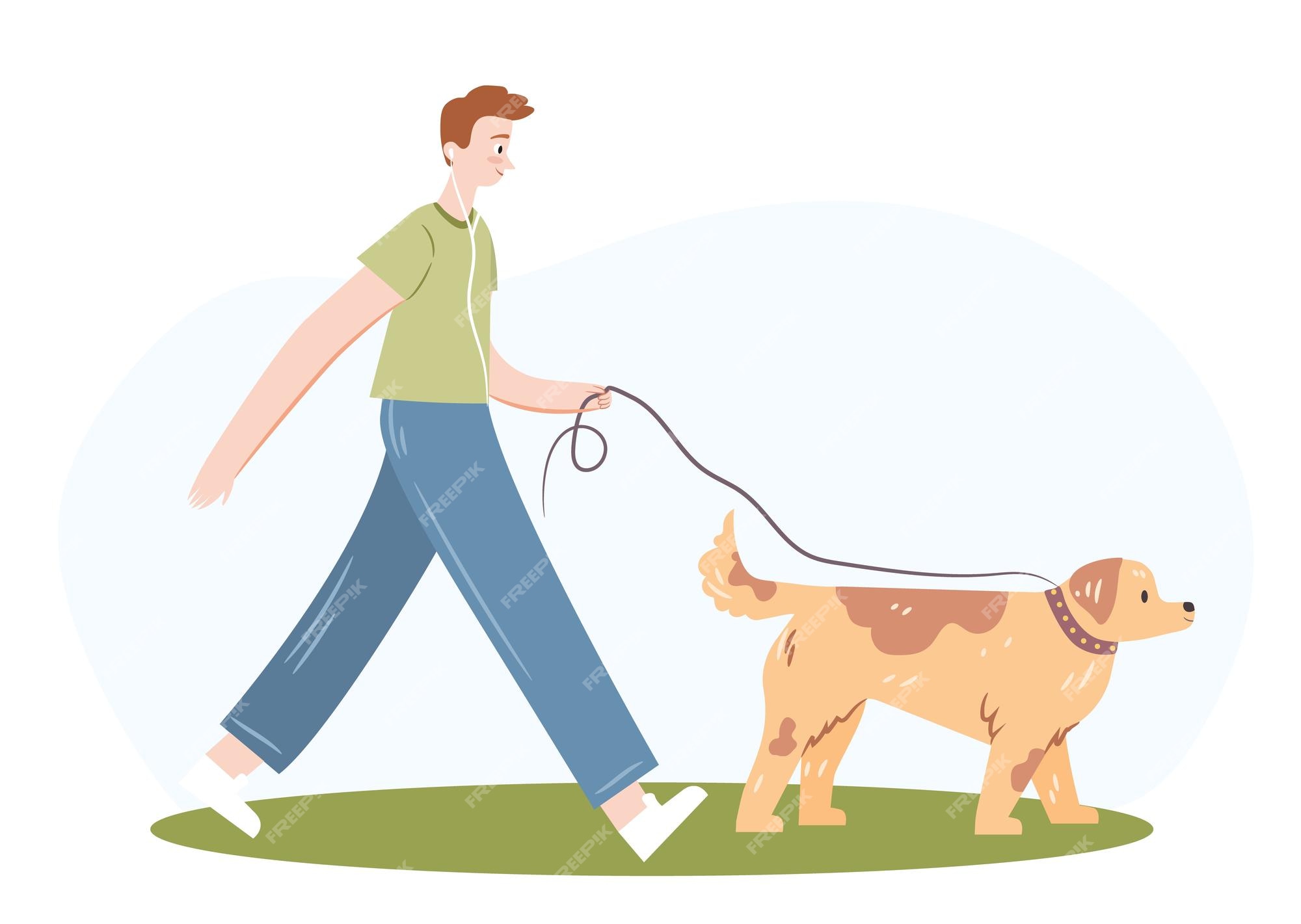 what side do guide dogs walk on