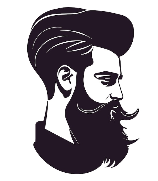 A man with a beard and mustache.