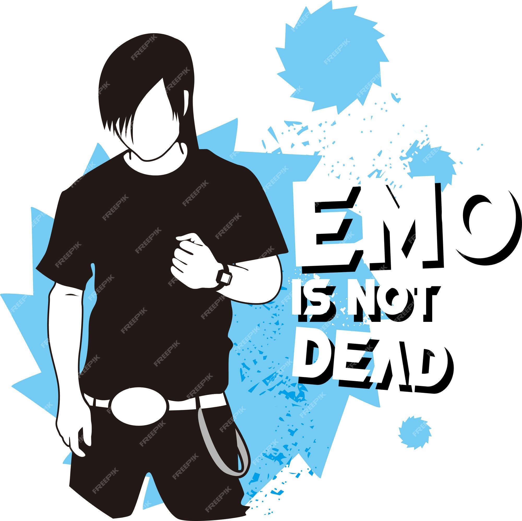 I Love Emo Boys I Heart Emo Boys Tshirt Sticker