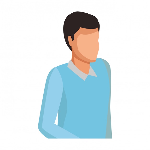 Man with sweater avatar