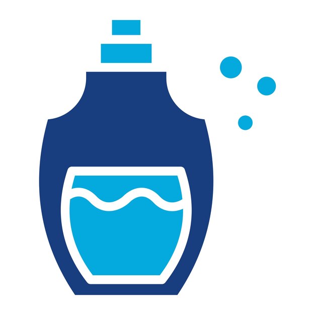 Mana Potion icoon vector afbeelding Kan worden gebruikt voor Game Design