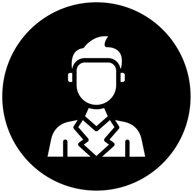 Managers Mannelijke vectorillustratie