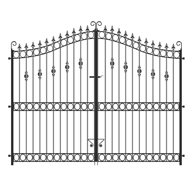 Vector manchester metal sliding gate