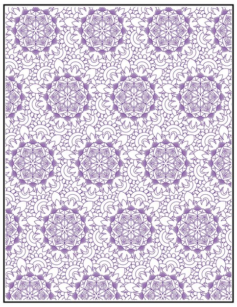 Vector manda pattern design floral pattern kgp page flower pattern