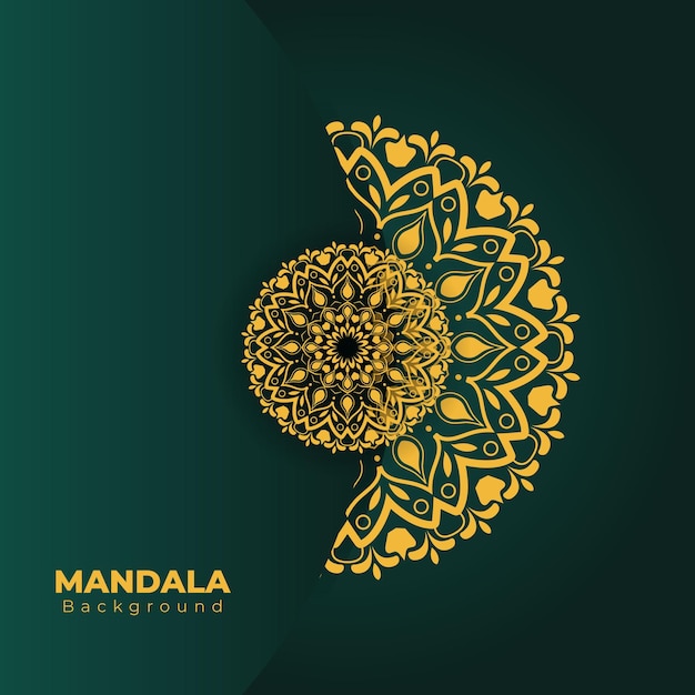 Mandala-achtergrond meest kleurrijke ontwerp