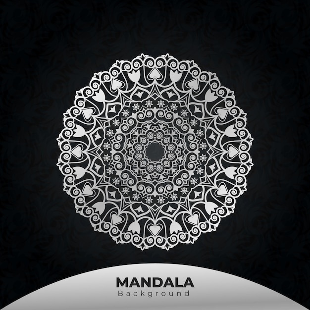 Mandala-achtergrond meest kleurrijke ontwerp