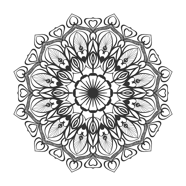 Mandala achtergrond ontwerp