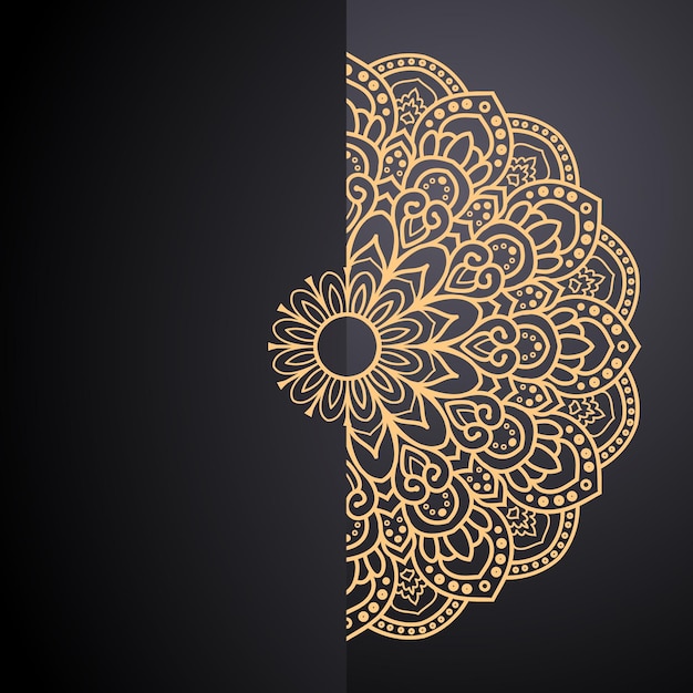 Vector mandala achtergrond vector ontwerp