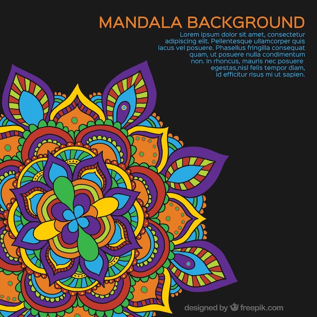 Mandala achtergrond