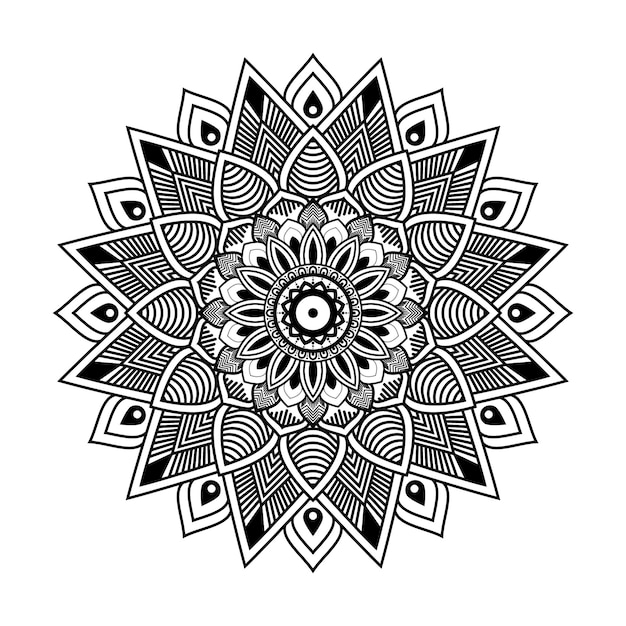 Mandala achtergrond