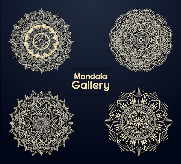 Mandala art creative decoration circle design