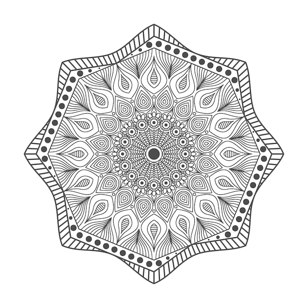 mandala art decoration