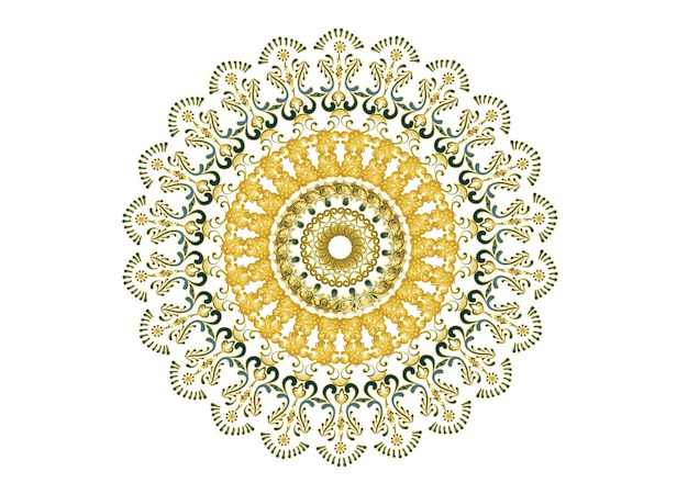 Vector mandala art design