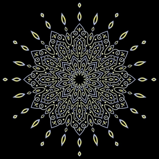 mandala art for template background