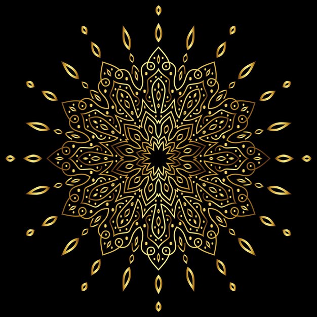 mandala art for template background