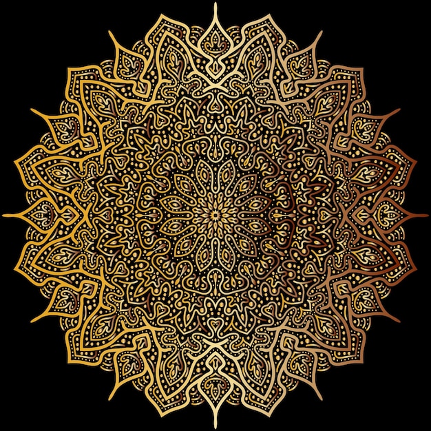 mandala art for template background