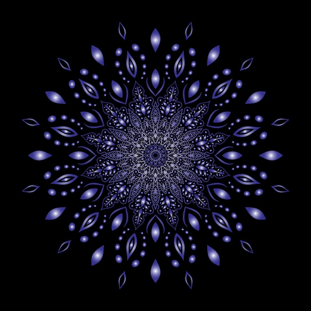 mandala art for template background