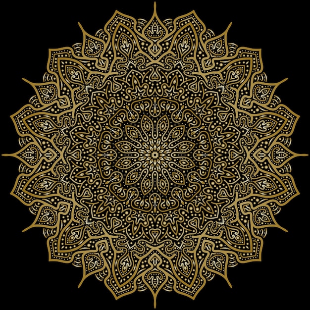 mandala art for template background