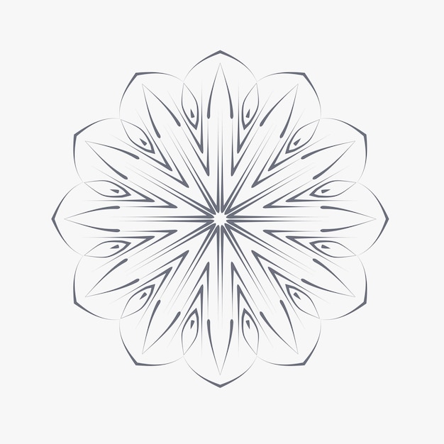 Mandala art vector