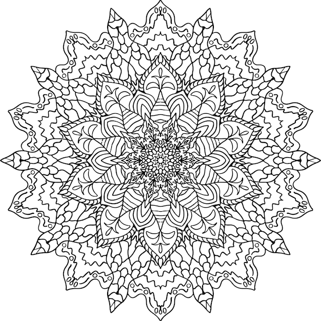 Mandala Art Vector