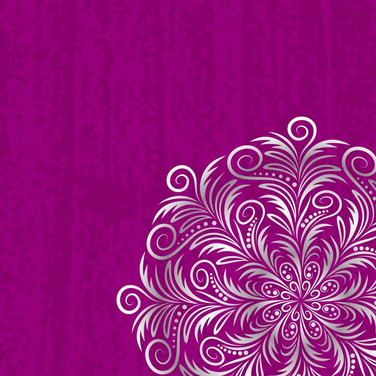 वेक्टर mandala background art