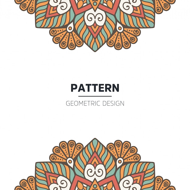 Mandala background design