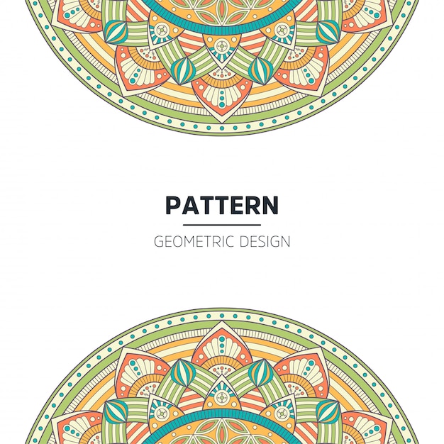 Mandala background design