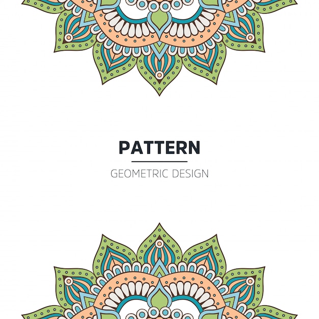 Mandala background design