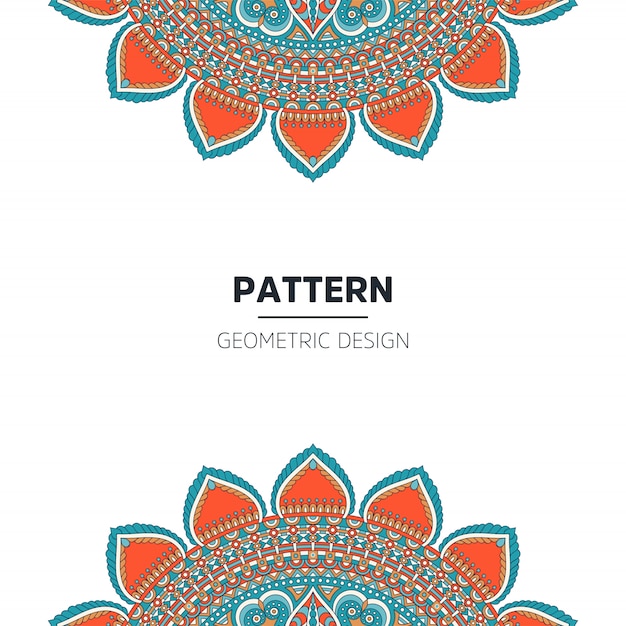 Mandala background design