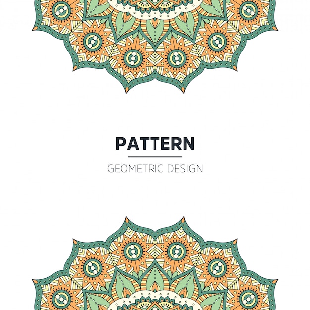 Mandala background design