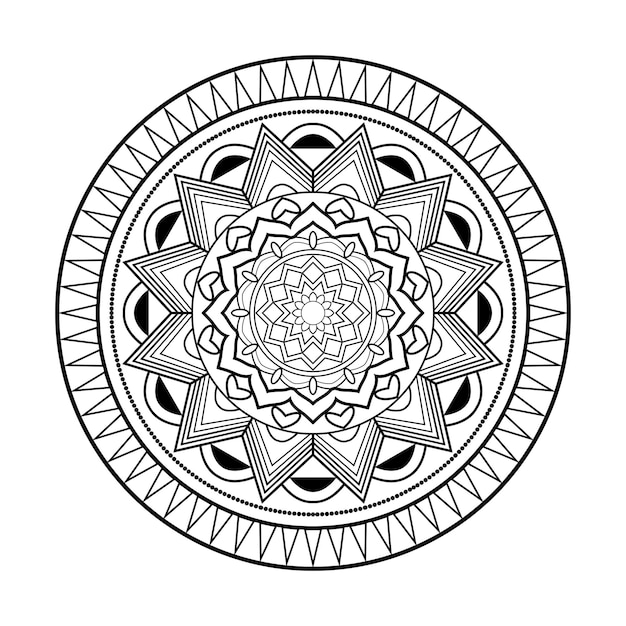 Mandala background design